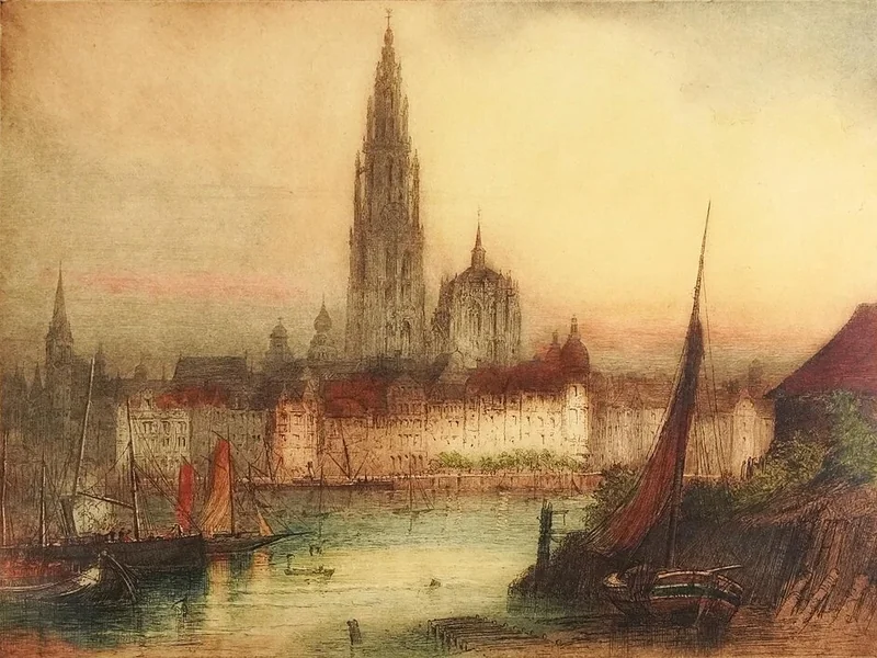 1881-James Alphege Brewer - Anversa